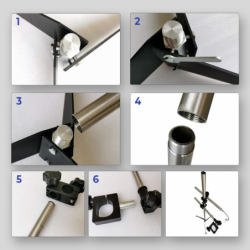 SOPORTE IMPRESORA inkjet 2.5 manual, indicaciones de montaje