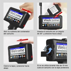 ABTPRINTER, REF. ABT127 - Impressora manual per a codificació, càrrega del cartutx de tinta.