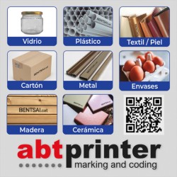 Amb la ABT180 es poden imprimir tot tipus de materials