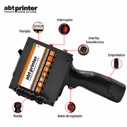 Codificadora abt950 de 50 mm de abtprinter