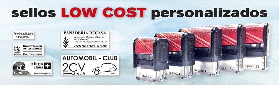 Sellos automáticos Trodat Low Cost